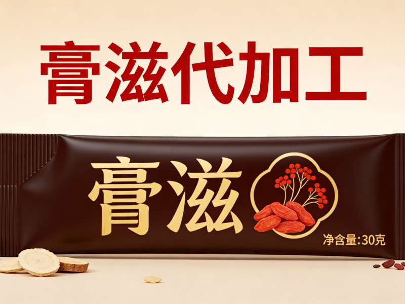 膏滋代加工品牌孵化计划正式启动，助力初创品牌低成本入局(图1)